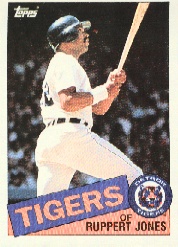 1985 Topps Baseball Cards      126     Ruppert Jones